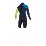 Гідрокостюм Mystic Star Longarm Shorty 3/2mm Bzip Flatlock Lime
