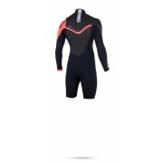 Гідрокостюм Mystic Majestic Longarm Shorty 3/2mm Zipfree Black