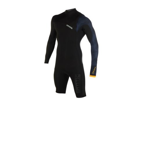 Гидрокостюм Mystic Majestic Longarm Shorty 3/2mm Zipfree Black Гидрокостюм Mystic Majestic Longarm Shorty 3/2mm Zipfree Black