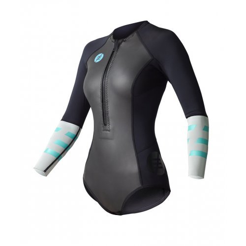 Гідрокостюм Ride Engine женский WMS Almar shorty long sleeve bikini front zip Гідрокостюм Ride Engine женский WMS Almar shorty long sleeve bikini front zip