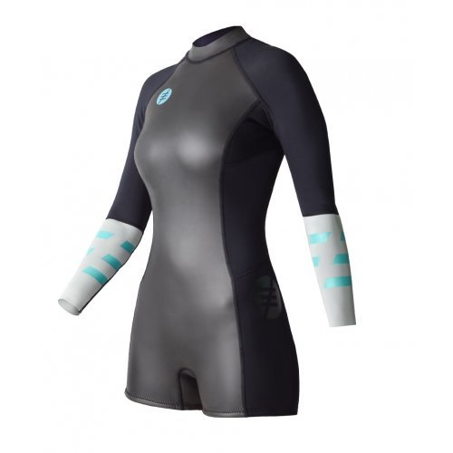 Гидрокостюм Ride Engine женский WMS Almar shorty long sleeve back zip 2/1 Гидрокостюм Ride Engine женский WMS Almar shorty long sleeve back zip 2/1