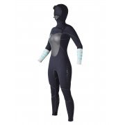 Гідрокостюм Ride Engine женский WMS Elara 5/4/3 hooded suit front zip full