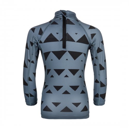 Лайкра Mystic Star Rash Vest L/S Kids Pewter Лайкра Mystic Star Rash Vest L/S Kids Pewter