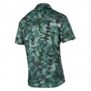 Быстро сохнущая рубашка Mystic Shred Blouse Quickdry S/S Green Allover