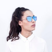 Очки Ocean BERLIN Space flat sky blue lens with