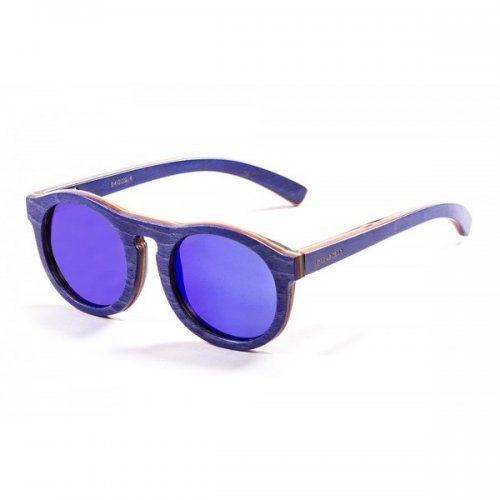 Очки Ocean FIJI Frame: skate wood blue light Lens: revo blue Очки Ocean FIJI Frame: skate wood blue light Lens: revo blue