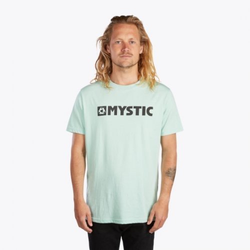 Футболка Mystic Brand Tee Mist Mint Футболка Mystic Brand Tee Mist Mint