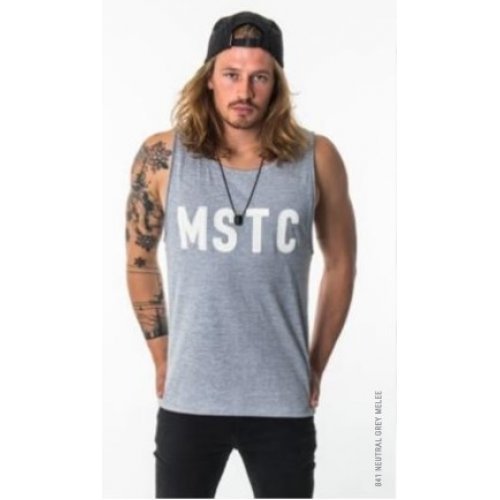 Майка Mystic Leash Singlet Neutral Grey Melee Майка Mystic Leash Singlet Neutral Grey Melee