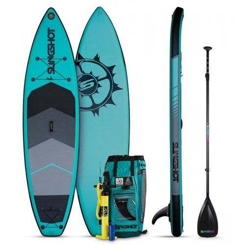 Надувна дошка SUP Slingshot Crossbreed 11’ Airtech Package - Aqua Надувна дошка SUP Slingshot Crossbreed 11’ Airtech Package - Aqua
