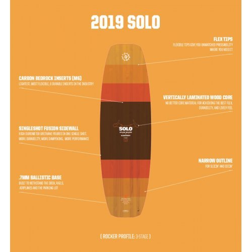 Вейкборд Slingshot Solo 2019 Вейкборд Slingshot Solo 2019