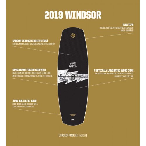 Вейкборд Slingshot Windsor 2019 Вейкборд Slingshot Windsor 2019