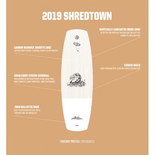 Вейкборд Slingshot Shredtown 2019 Вейкборд Slingshot Shredtown 2019