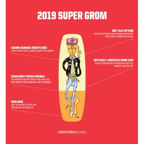 Вейкборд Slingshot Super Grom 2019 Вейкборд Slingshot Super Grom 2019