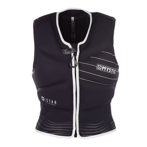 Жилет Mystic Star Impact Vest Fzip Kite Women Black/White Жилет Mystic Star Impact Vest Fzip Kite Women Black/White