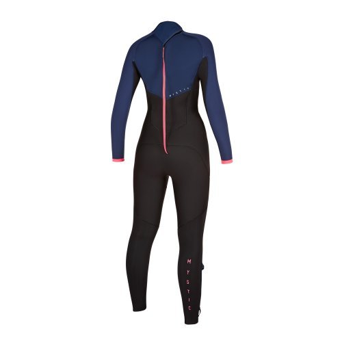Гідрокостюм Mystic Dazzled Fullsuit 4/3mm Bzip Women Navy Гідрокостюм Mystic Dazzled Fullsuit 4/3mm Bzip Women Navy