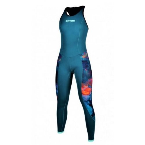 Гідрокостюм Mystic Diva Long John 2/2mm Bzip Women Teal Гідрокостюм Mystic Diva Long John 2/2mm Bzip Women Teal