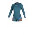 Гідрокостюм Mystic Diva Longarm Shorty 2/2mm Bzip Women Teal Гідрокостюм Mystic Diva Longarm Shorty 2/2mm Bzip Women Teal