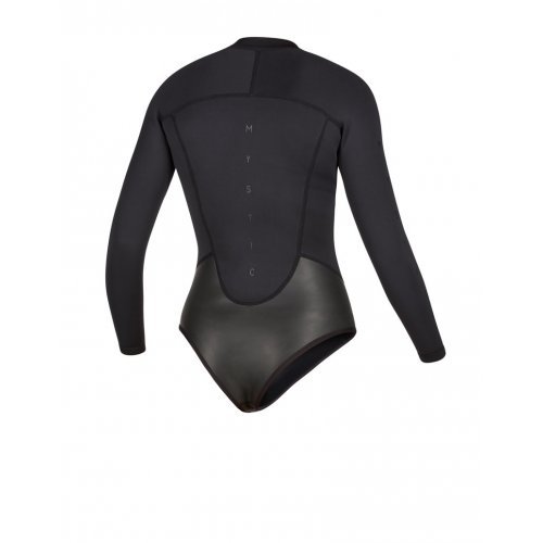 Гідрокостюм Mystic Diva Longarm Super Shorty 2/2mm Fzip Women Black Гідрокостюм Mystic Diva Longarm Super Shorty 2/2mm Fzip Women Black