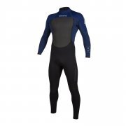 Гідрокостюм Mystic Brand Fullsuit 3/2mm Bzip Flatlock Navy