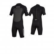 Гідрокостюм Mystic Brand Shorty 3/2mm Bzip Flatlock Black