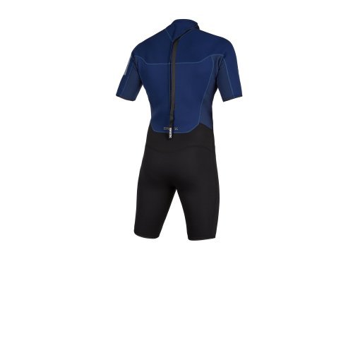 Гідрокостюм Mystic Brand Shorty 3/2mm Bzip Flatlock Navy Гідрокостюм Mystic Brand Shorty 3/2mm Bzip Flatlock Navy