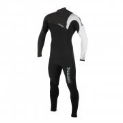 Гідрокостюм Mystic Len10 Majestic Fullsuit 3/2mm Zipfree Black/White