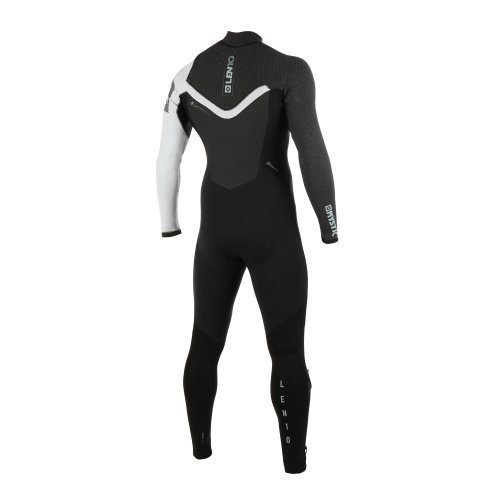 Гідрокостюм Mystic Len10 Majestic Fullsuit 3/2mm Zipfree Black/White Гідрокостюм Mystic Len10 Majestic Fullsuit 3/2mm Zipfree Black/White