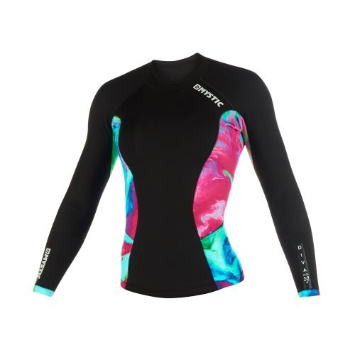 Неопреновая футболка Mystic Diva L/S Vest Neoprene Women Aurora Неопреновая футболка Mystic Diva L/S Vest Neoprene Women Aurora