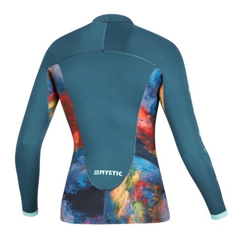Неопреновая футболка Mystic Diva L/S Vest Neoprene 2mm Women Teal Неопреновая футболка Mystic Diva L/S Vest Neoprene 2mm Women Teal
