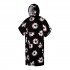 Пончо Mystic Poncho Velour Black/White Пончо Mystic Poncho Velour Black/White