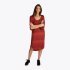 Платье женское Mystic Claudi Dress Rusty Red Платье женское Mystic Claudi Dress Rusty Red