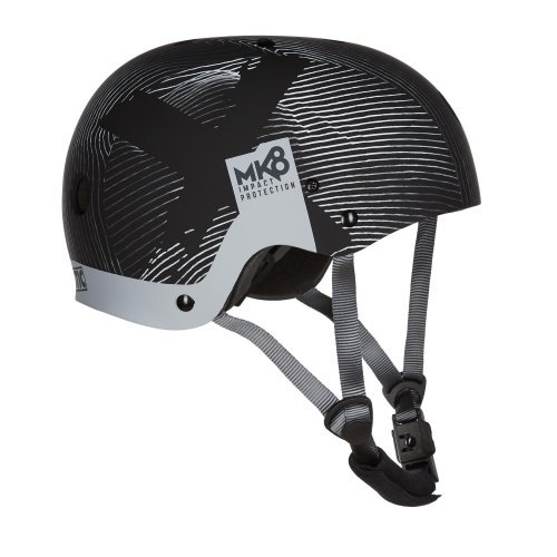 Шолом Mystic MK8 X Helmet Black/Grey Шолом Mystic MK8 X Helmet Black/Grey