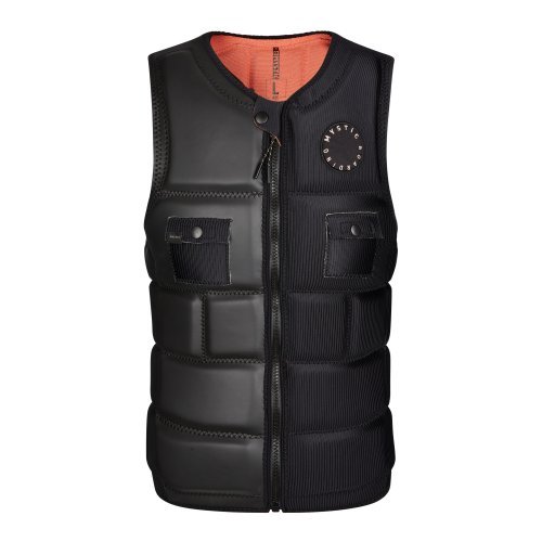 Жилет Mystic VOLTT Impact Vest Fzip Wake Black Жилет Mystic VOLTT Impact Vest Fzip Wake Black