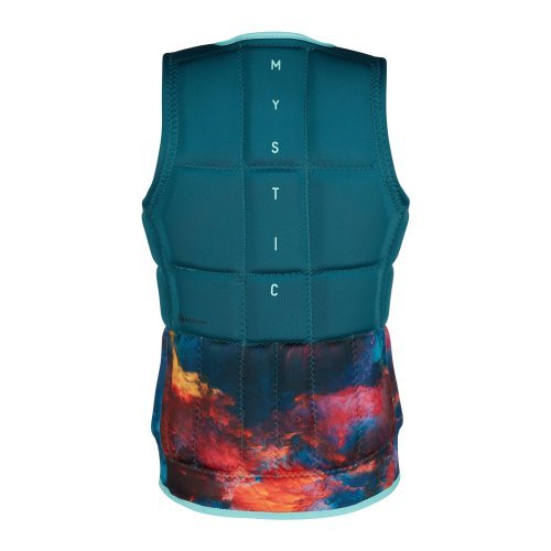 Жилет Mystic Diva Impact Vest Fzip Wake Women CE Winboss Teal Жилет Mystic Diva Impact Vest Fzip Wake Women CE Winboss Teal