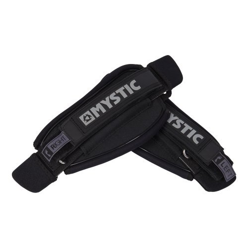Петли для ног кайтові Mystic Kite Footstrapset Asymmetrical Black Петли для ног кайтові Mystic Kite Footstrapset Asymmetrical Black