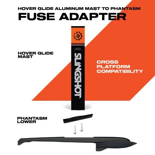 Фоил опция Slingshot Hover Glide Aluminum Mast to Phantasm Fuse Adapter Фоил опция Slingshot Hover Glide Aluminum Mast to Phantasm Fuse Adapter
