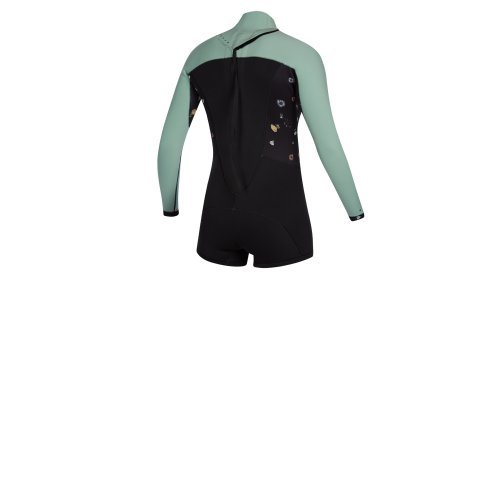 Mystic Diva Longarm Shorty 2/2mm Bzip Women Black Mystic Diva Longarm Shorty 2/2mm Bzip Women Black