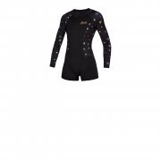 Гідрокостюм Mystic Diva Longarm Shorty 2/2mm Fzip Women Black