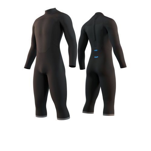 Гідрокостюм Mystic Brand Longarm Shortleg 3/2mm Bzip Flatlock Black Гідрокостюм Mystic Brand Longarm Shortleg 3/2mm Bzip Flatlock Black