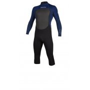 Гідрокостюм Mystic Brand Longarm Shortleg 3/2mm Bzip Flatlock Navy