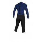 Гідрокостюм Mystic Brand Longarm Shortleg 3/2mm Bzip Flatlock Navy