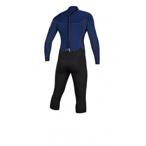 Гідрокостюм Mystic Brand Longarm Shortleg 3/2mm Bzip Flatlock Navy Гідрокостюм Mystic Brand Longarm Shortleg 3/2mm Bzip Flatlock Navy