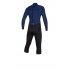 Гідрокостюм Mystic Brand Longarm Shortleg 3/2mm Bzip Flatlock Navy Гідрокостюм Mystic Brand Longarm Shortleg 3/2mm Bzip Flatlock Navy