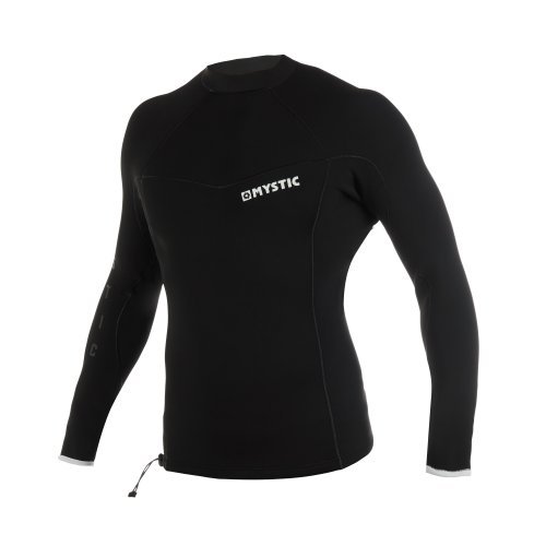 Неопреновая лайкра Mystic Majestic L/S Vest Neoprene 2mm Black/White Неопреновая лайкра Mystic Majestic L/S Vest Neoprene 2mm Black/White