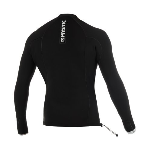 Неопреновая лайкра Mystic Majestic L/S Vest Neoprene 2mm Black/White Неопреновая лайкра Mystic Majestic L/S Vest Neoprene 2mm Black/White