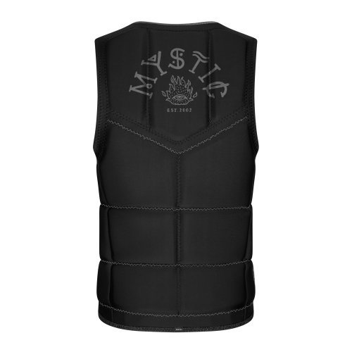 Жилет Mystic The Dom Impact Vest Fzip Wake Black Жилет Mystic The Dom Impact Vest Fzip Wake Black