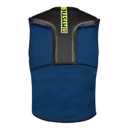 Жилет протиударний Mystic Block Impact Vest Fzip Kite NavyLime Жилет протиударний Mystic Block Impact Vest Fzip Kite NavyLime