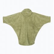 Mystic Poncho Teddy Women Olive Green