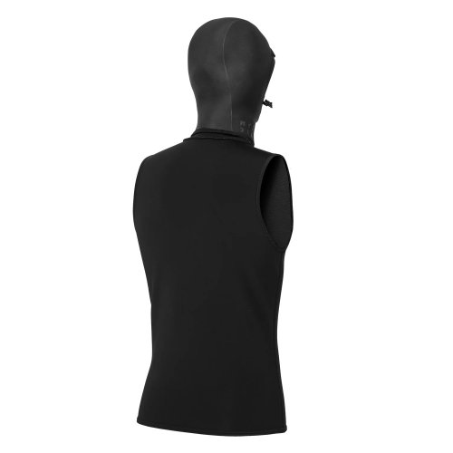 Неопреновый жилет с шлемом Mystic Neoprene Top with hood 3/2mm Black Неопреновый жилет с шлемом Mystic Neoprene Top with hood 3/2mm Black