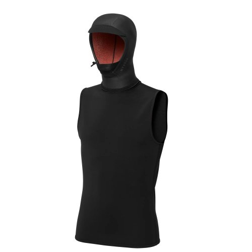 Неопреновый жилет с шлемом Mystic Neoprene Top with hood 3/2mm Black Неопреновый жилет с шлемом Mystic Neoprene Top with hood 3/2mm Black